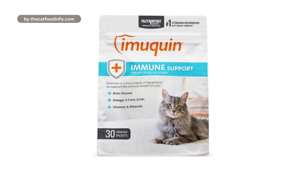 Nutramax Imuquin Immune Health Supplement Powder for Cats