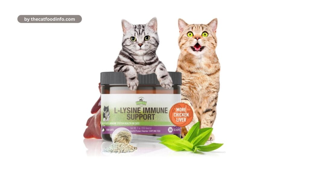 Strawfield Pets L-Lysine Supplement Powder for Cats