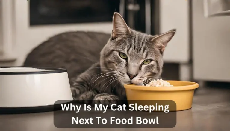 Why Is My Cat Sleeping Next To Food Bowl? Understanding Feline Behavior: