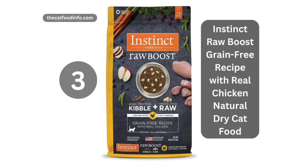 Instinct Raw Boost Grain-Free Recipe with Real Chicken Natural Dry Cat Food