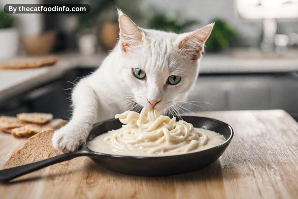 What Should I Do If My Cat Eat Alfredo Sauce