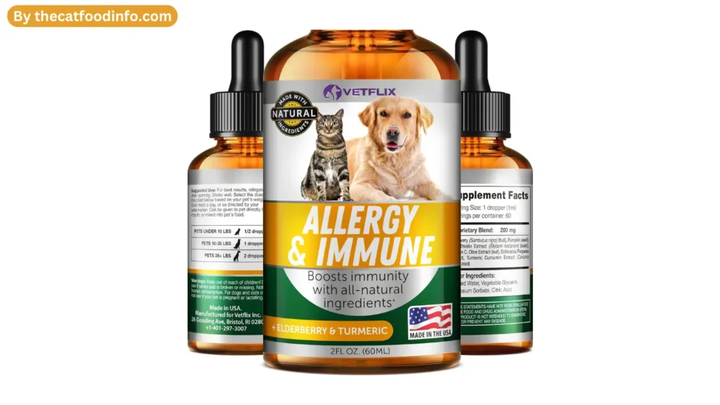 Velflix Allergy Immune Anti Itch & Hot Spots - Made in USA Natural Pet Supplement