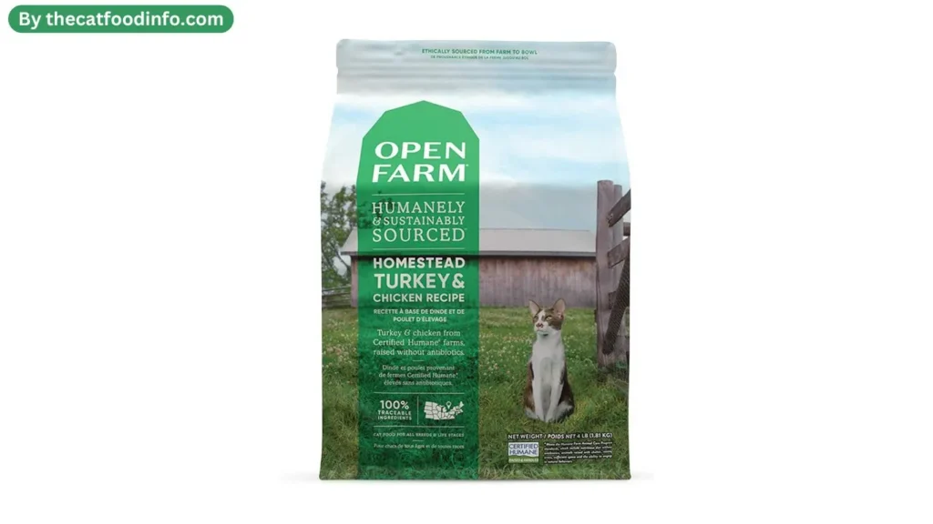 Open Farm Homestead Turkey & Chicken Grain-Free Dry Cat Food