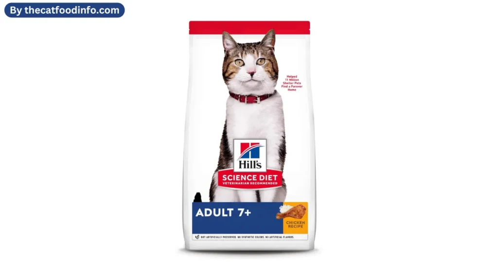 Hill's Science Diet Dry Cat Food for Senior Cats